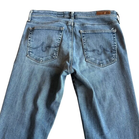 Adriano Goldschmied The Prima Mid-Rise Cigarette Jeans Medium Wash Size 27 Women - Picture 6 of 11